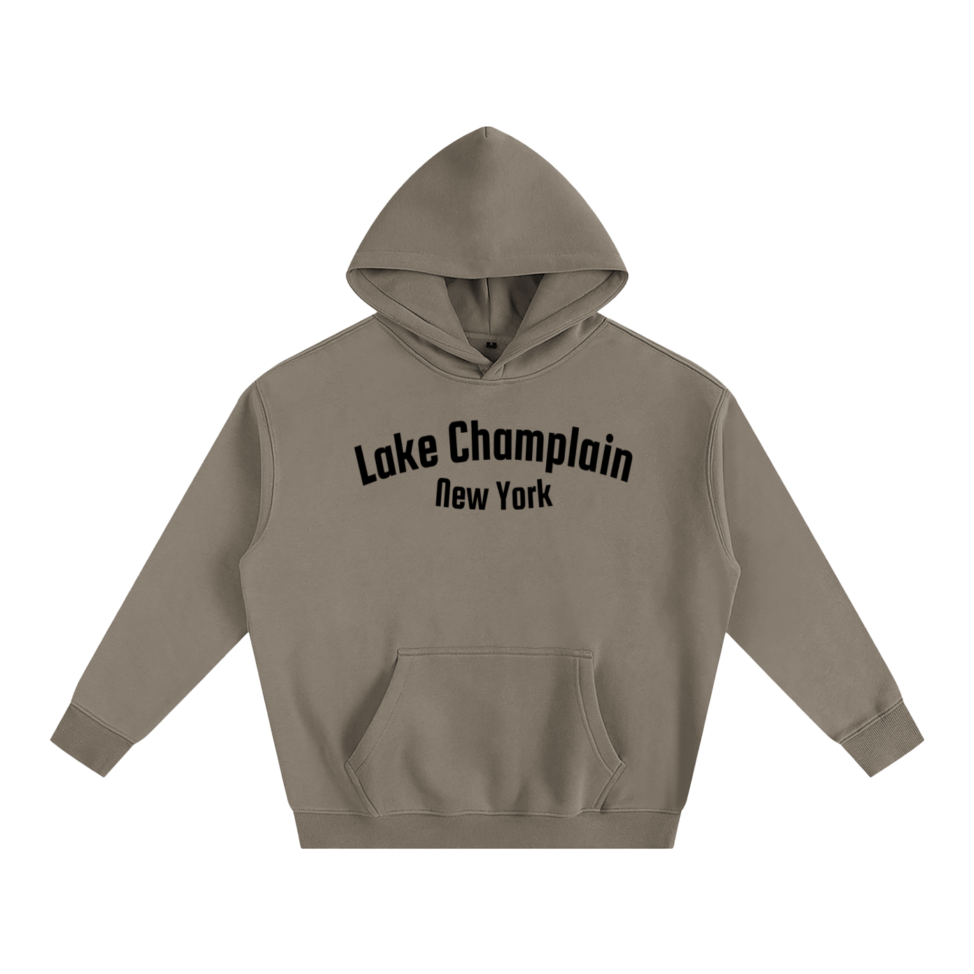 Lake Champlain Oversize Fleeced Hoodie