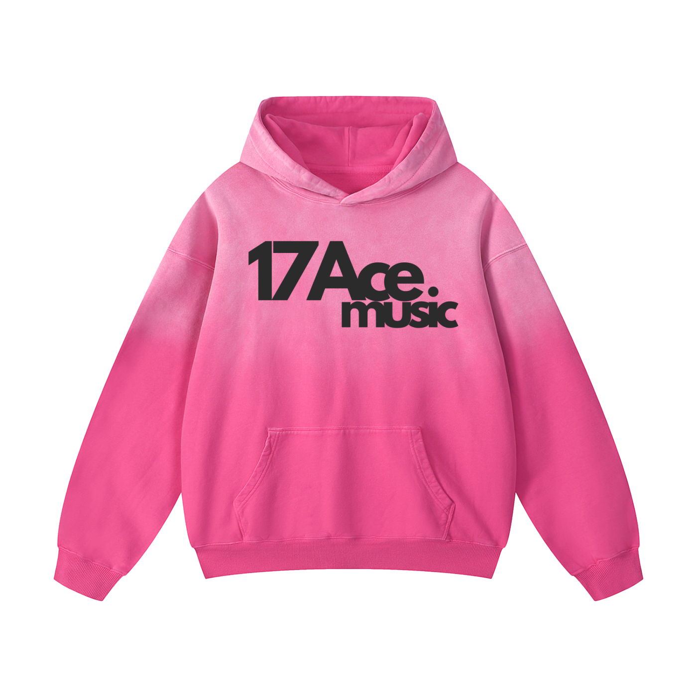 17Ace Heavyweight Sunfade Oversized Hoodie
