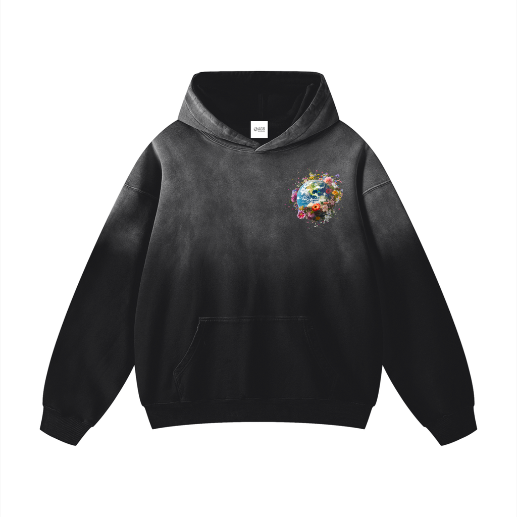 Astronaut Heavyweight Sunfade Oversized Hoodie