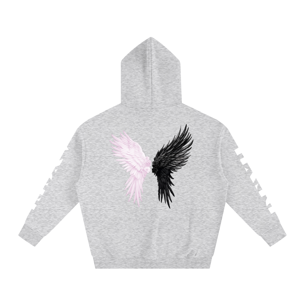Devil/Angel Oversize Fleeced Hoodie