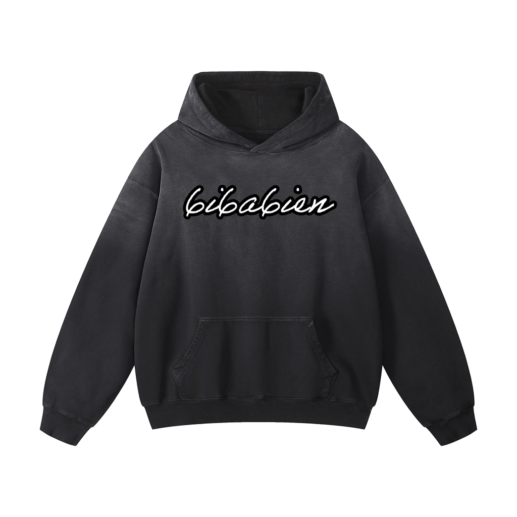 6i6a6ien Heavyweight Sunfade Oversized Hoodie