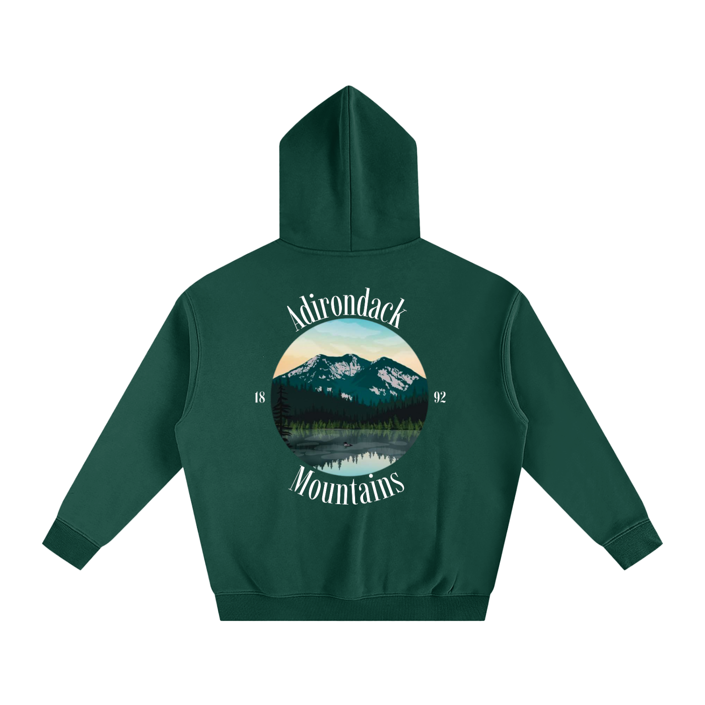 ADK Oversize Fleeced Hoodie