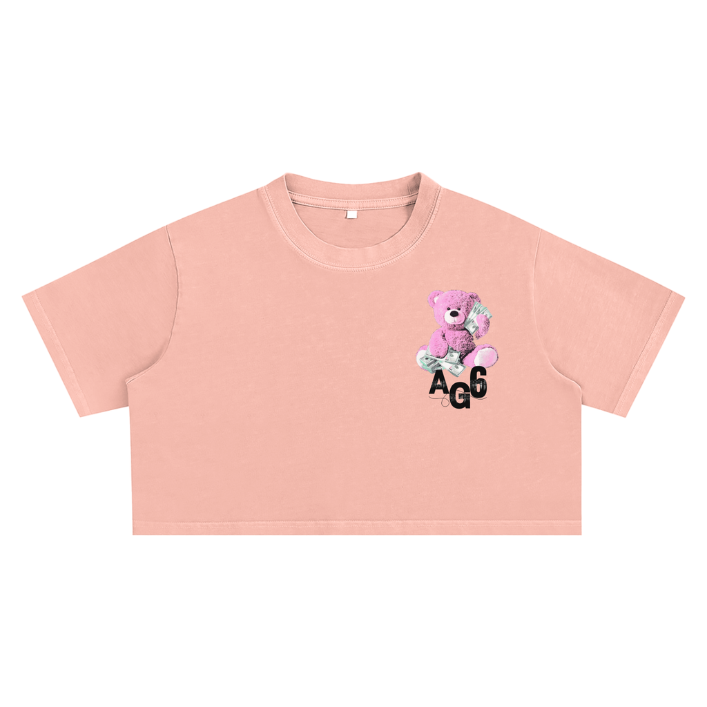 Women’s Snow Washed Crop Top