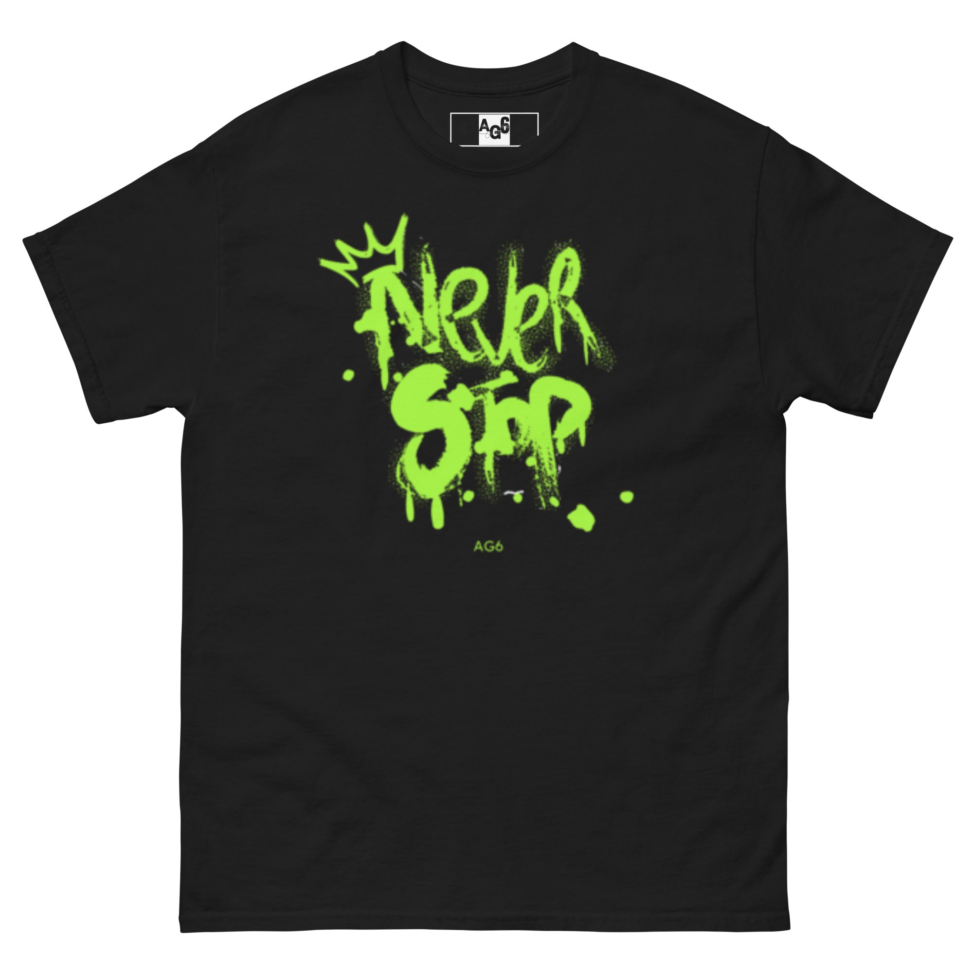 Never Stop classic tee
