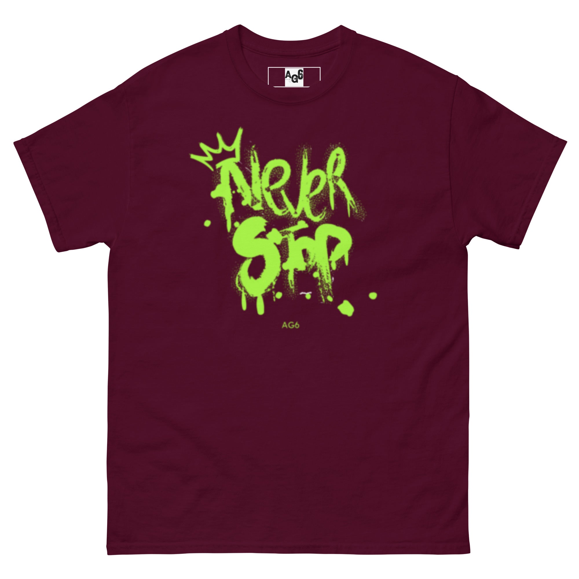 Never Stop classic tee