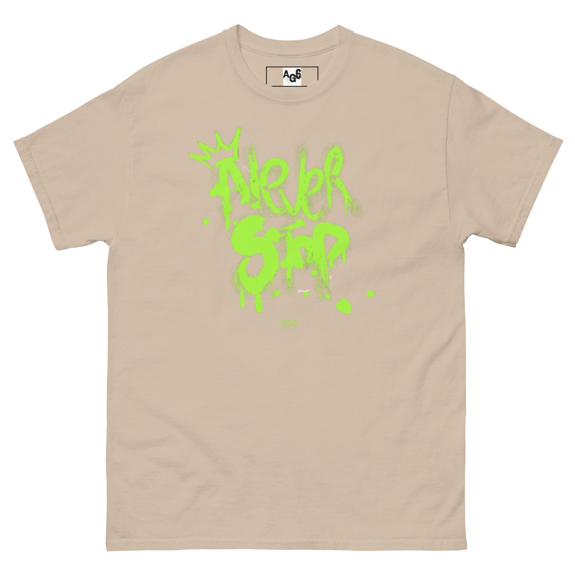 Never Stop classic tee