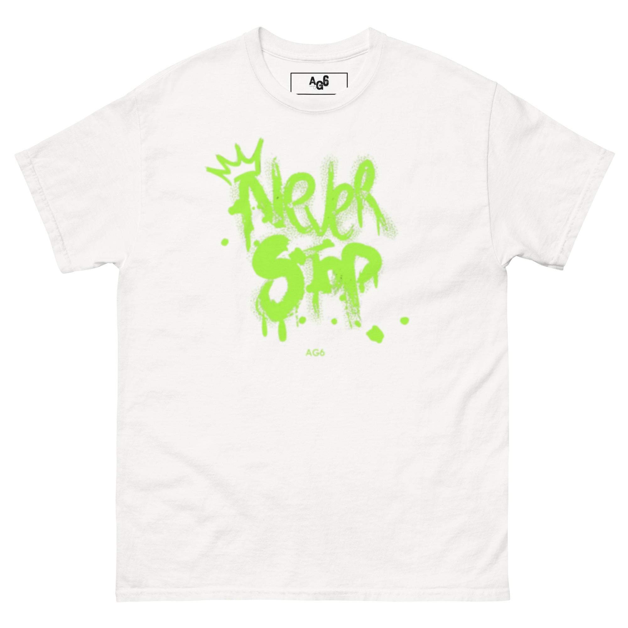 Never Stop classic tee